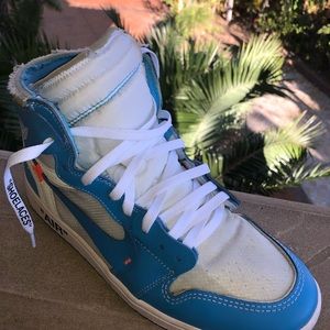 Off White Jordan 1 UNC’s